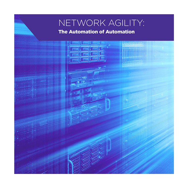 Network Agility: The Automation of Automation