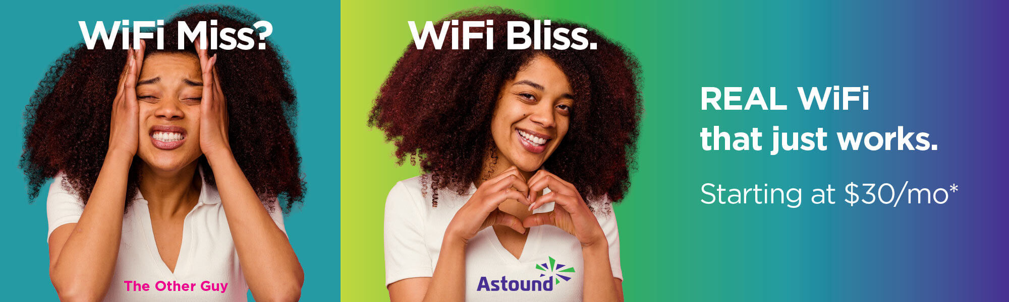 Buffer less. Switch to REAL WiFi that just works.