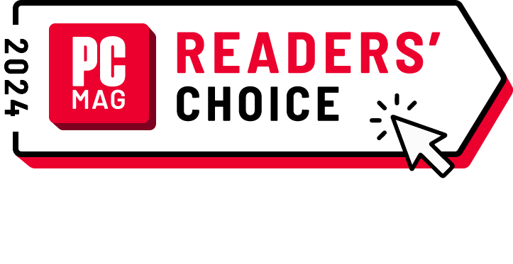 2024 PC Mag Readers Choice 10 years, 16 time recognized company-wide